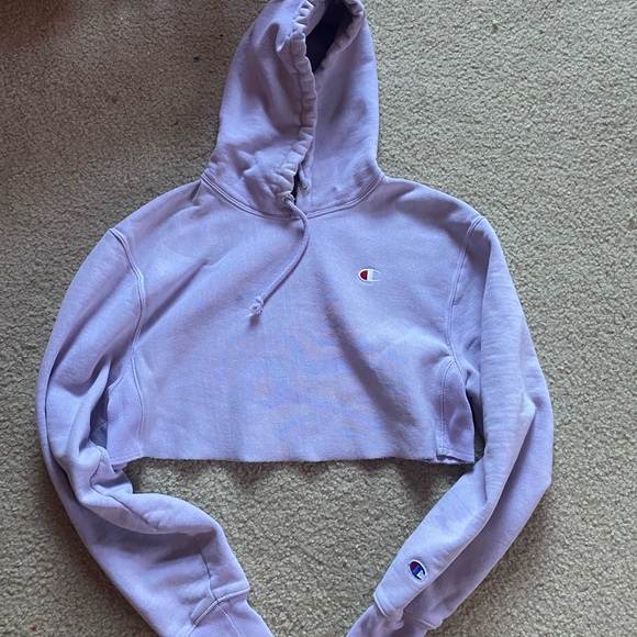 cropped hoodie - Picture 2 of 3